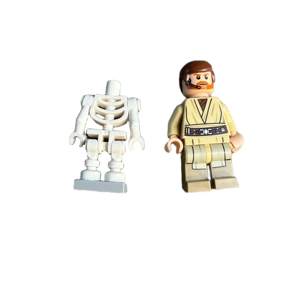 LEGO Star Wars Obi-Wan Kenobi Minifigure‎ Skeleton & Accessories Lot Mixed Parts